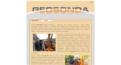 Desktop Screenshot of geosonda.hr